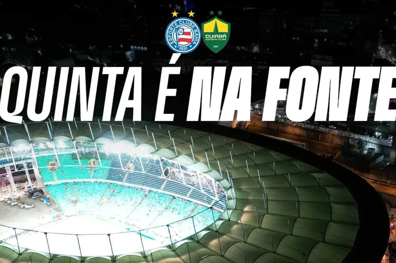 Bahia x Cuiabá: onde assistir ao jogo do Brasileirão Série A