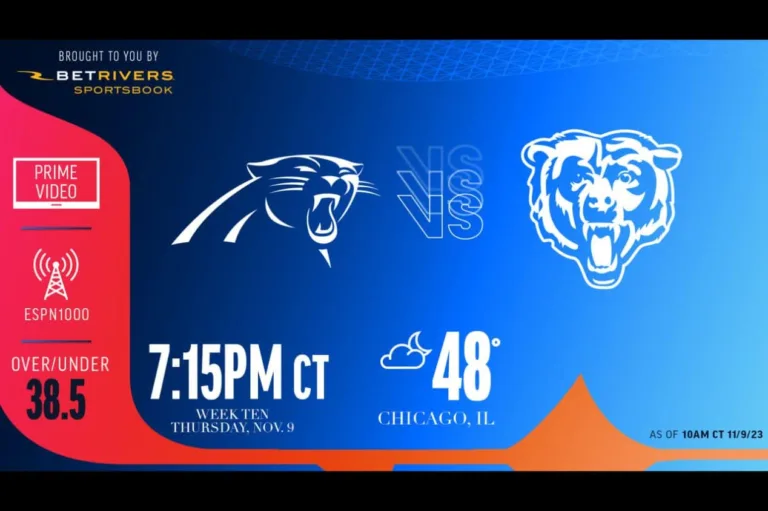 Bears x Panthers: onde assistir ao jogo da NFL AO VIVO
