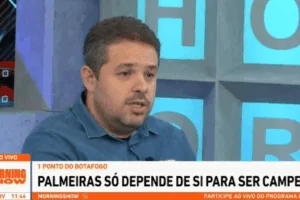 Bruno Prado diz que disputa pelo título do Brasileirão Série A está entre dois times