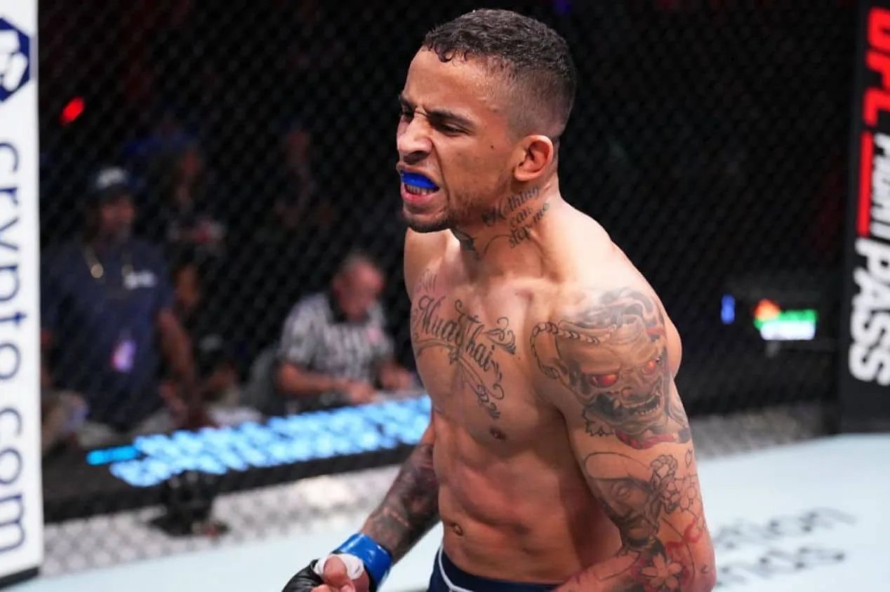 Cria do Contender Series, Carlos Prates cita quais lutadores são inspirações no UFC