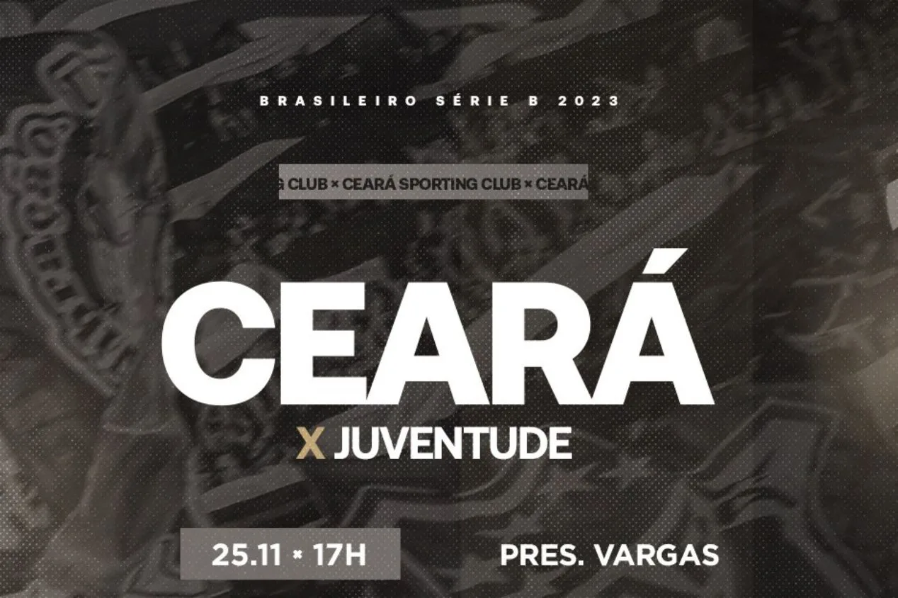 Ceará x Juventude: onde assistir à partida do Brasileirão Série B
