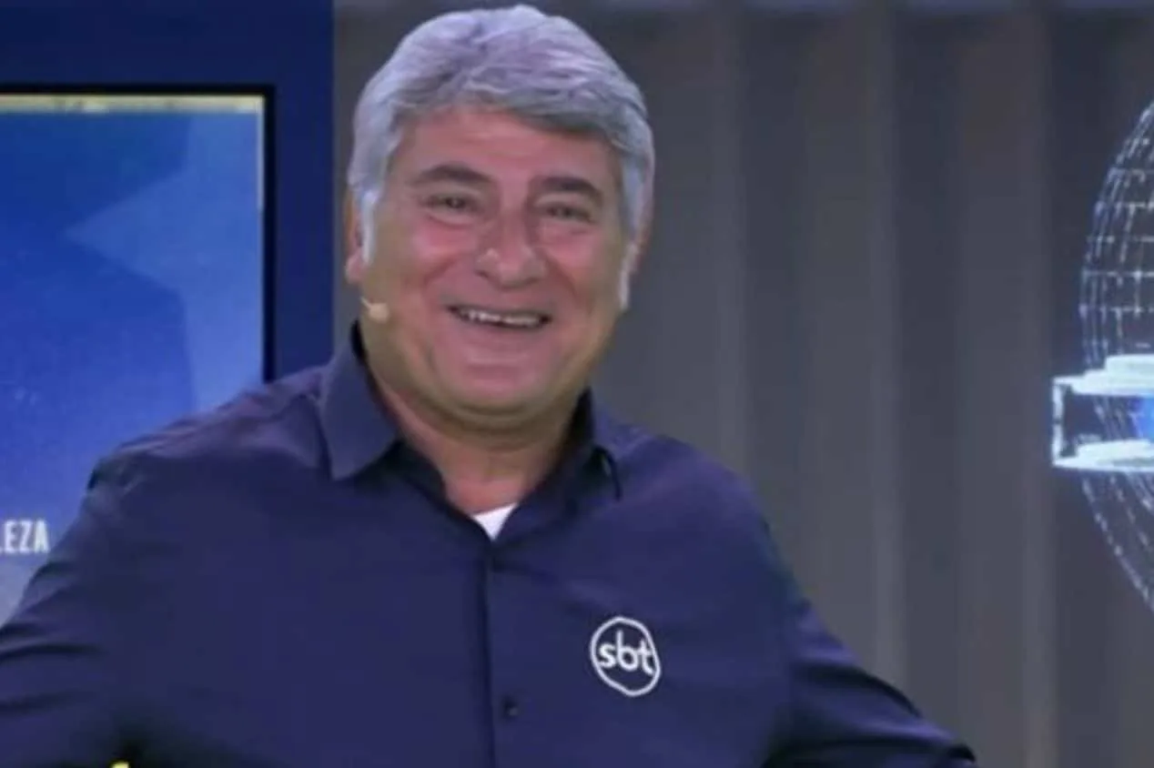 Cleber Machado reage após ser “confundido” com Téo José em transmissão do SBT