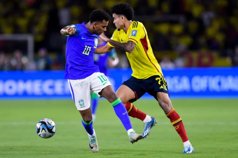 Brasil leva virada da Colômbia com dois gols de Luis Díaz e perde posições nas Eliminatórias