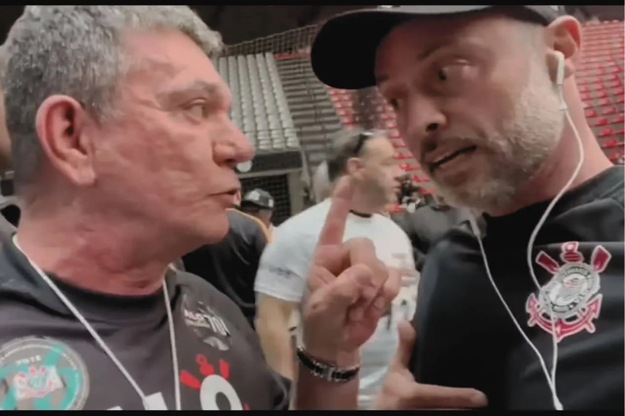 Ex-presidente do Corinthians, Andrés Sanchez bate boca com youtuber