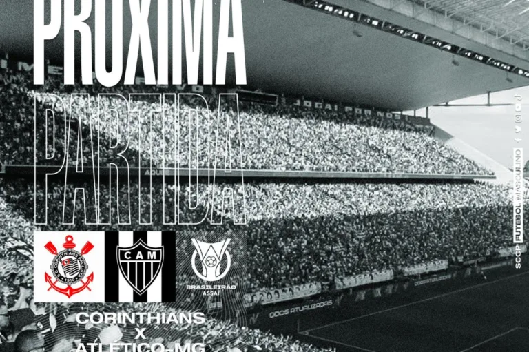 Corinthians x Atlético-MG: onde assistir ao jogo do Brasileirão Série A