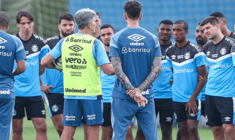 Veja a provável escalação do Grêmio contra o Coritiba pelo Brasileirão