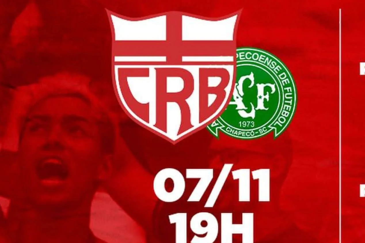 CRB x Chapecoense: onde assistir ao jogo do Brasileirão Série B