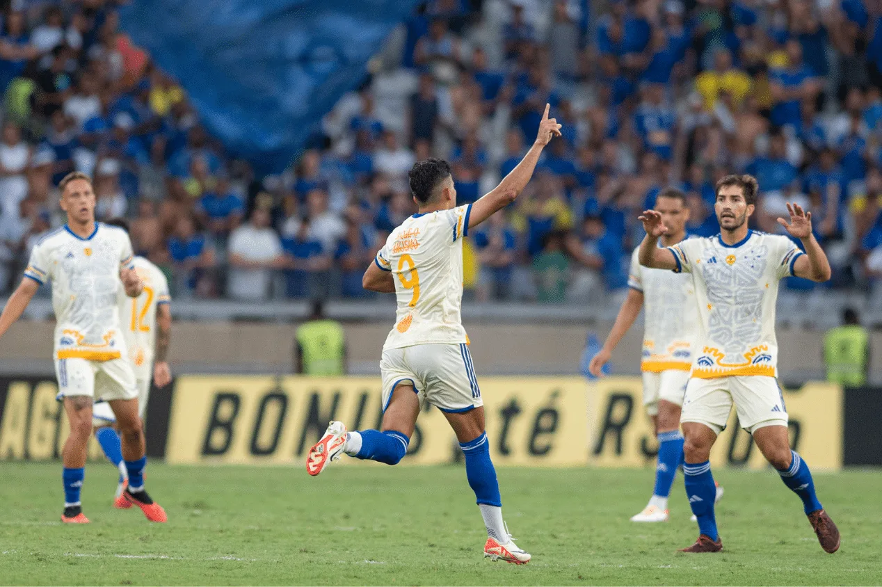 Cruzeiro tem cinco desfalques hoje contra o Fortaleza; veja