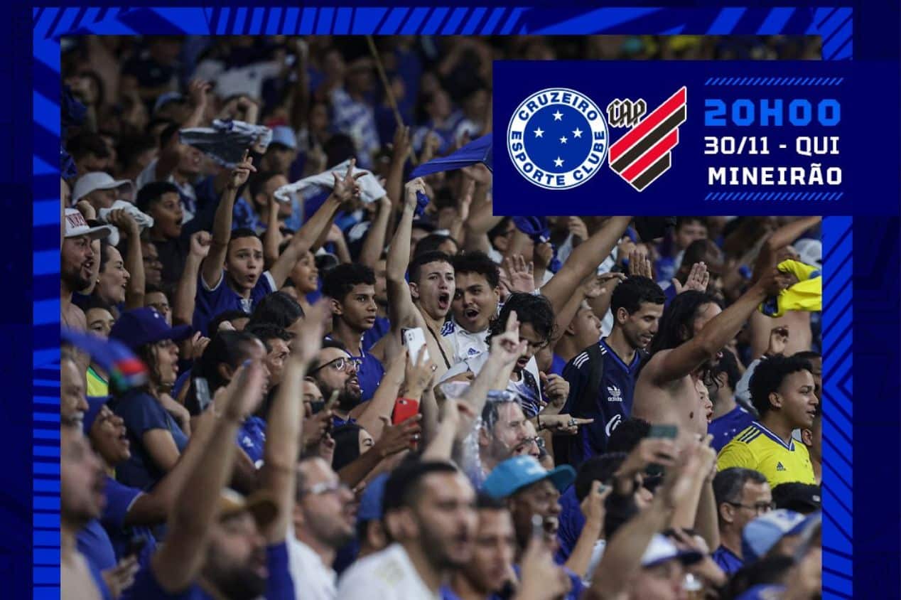 Cruzeiro x Athletico onde assistir ao Brasileirão Série A AO VIVO