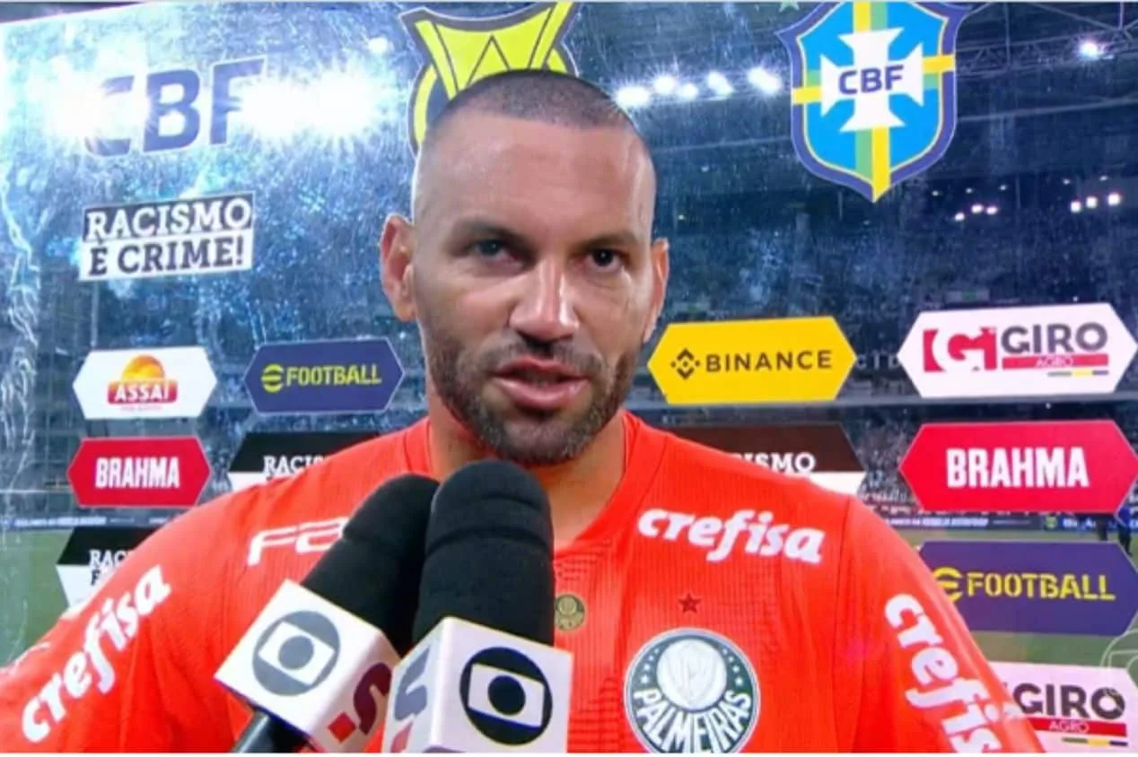 Weverton revela o que Abel Ferreira disse antes de virada do Palmeiras: “Tem que falar de novo”