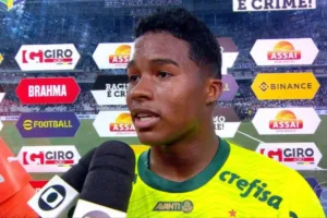 Gritos de “campeão” que motivaram Endrick contra o Botafogo foram “engano”