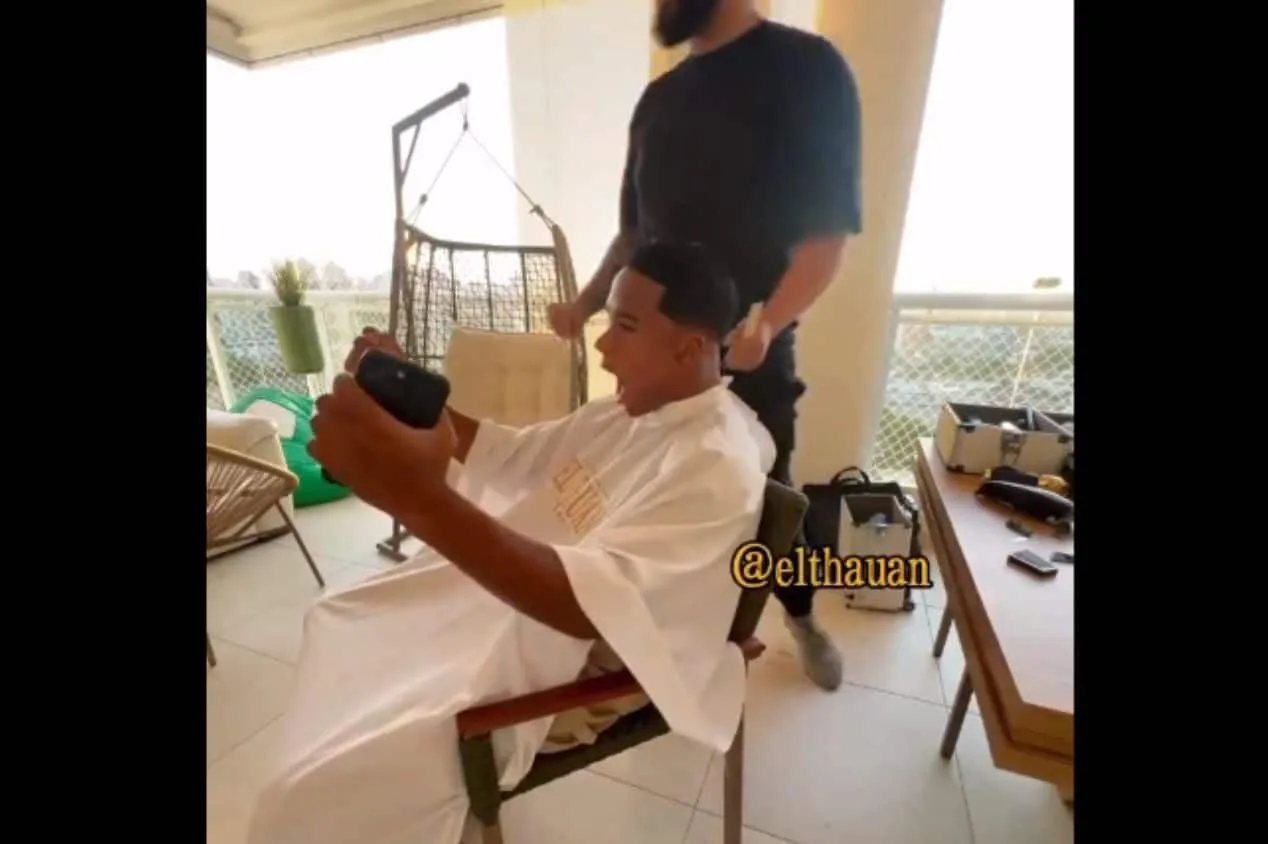 Palmeiras: Endrick “seca” o Botafogo e viraliza ao comemorar gol do Red Bull Bragantino; assista