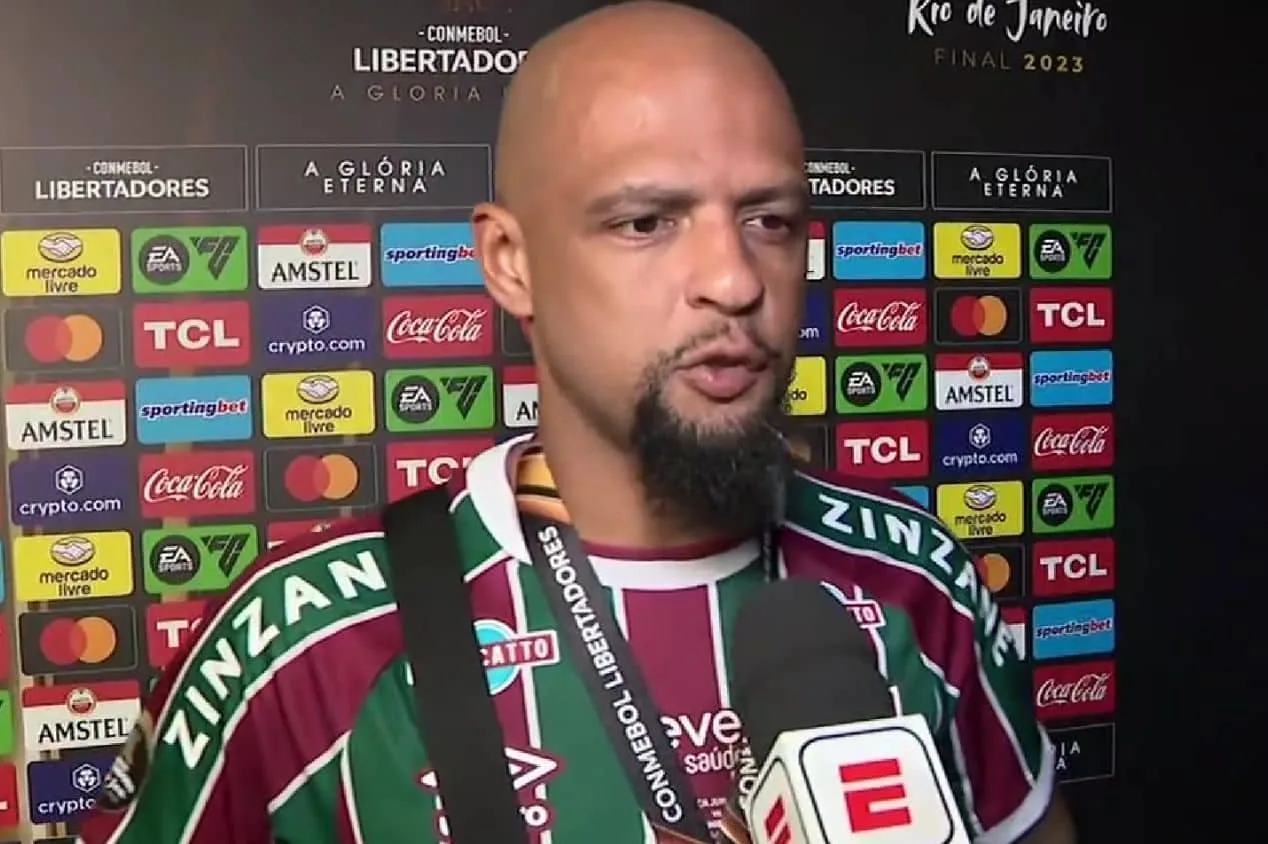 Felipe Melo deixa recado sobre o Palmeiras após título da Libertadores: “Não queria”