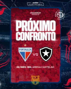 Fortaleza x Botafogo: onde assistir ao jogo do Brasileirão Série A