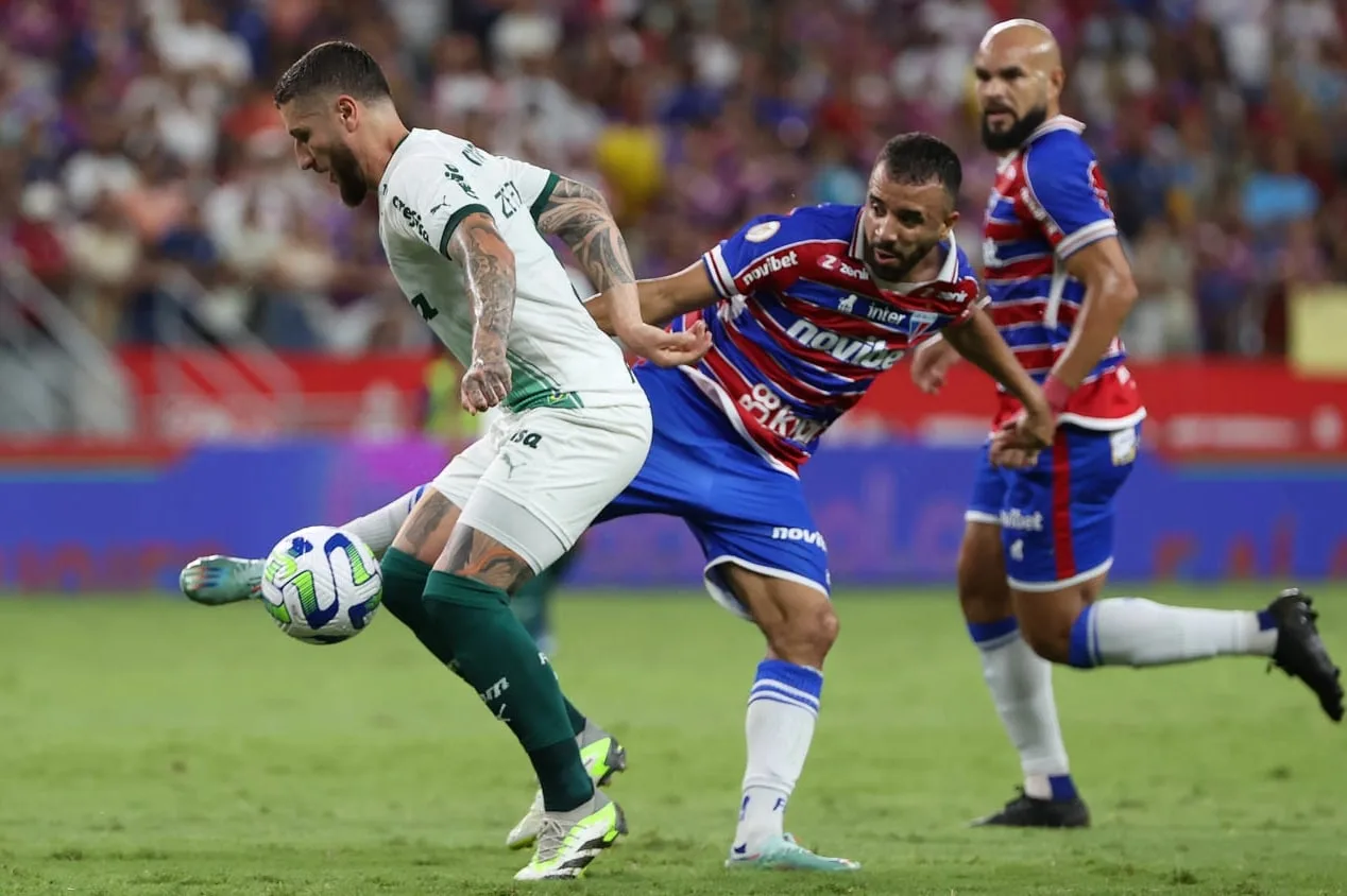 Palmeiras empata com Fortaleza, mas mantém a liderança no Brasileirão Série A