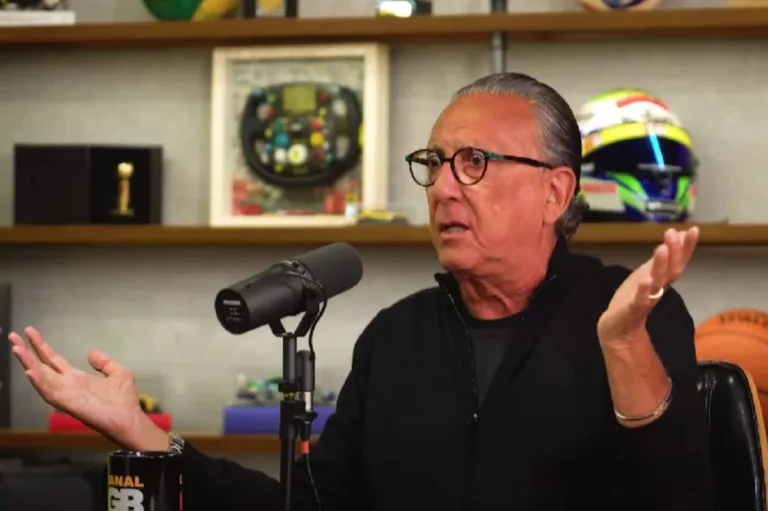 Galvão Bueno recebe “convite” para deixar o Flamengo e torcer por rival: “Muro tá baixinho”