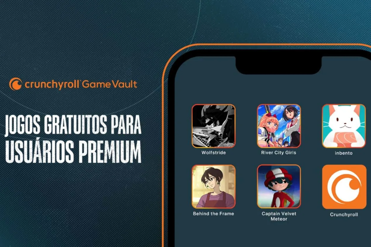 Game Vault: conheça a área de games do Crunchyroll