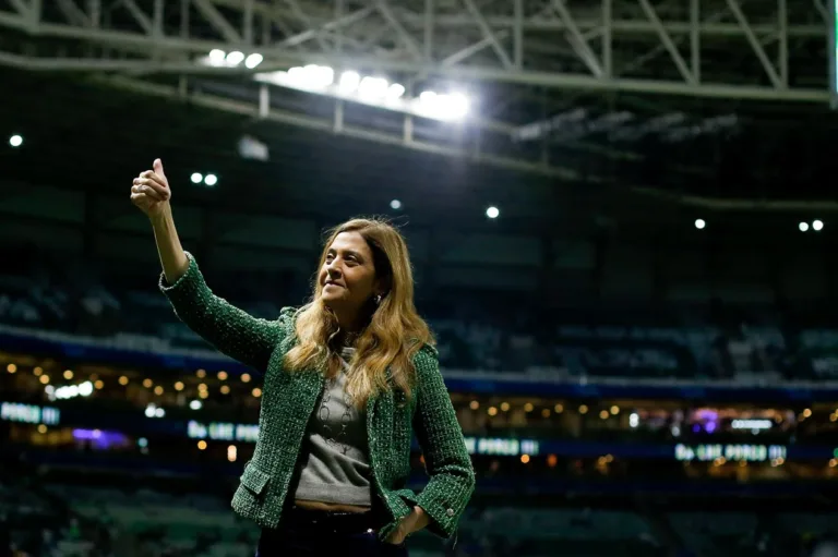 Piperno destaca ‘eficiência de Leila Pereira’ em possível título do Palmeiras no Brasileirão