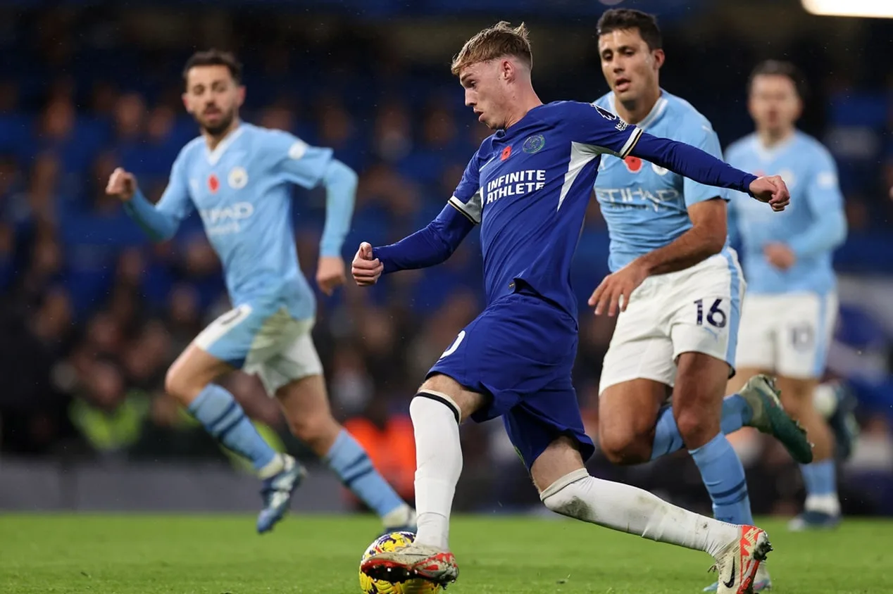 Em jogo eletrizante, Chelsea e Manchester City empatam na Premier League
