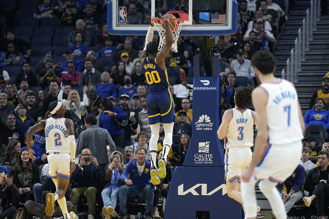 Kuminga minimiza má fase dos Warriors na temporada da NBA: “Vamos ficar bem”