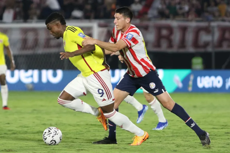 Colômbia segue invicta após vencer o Paraguai nas Eliminatórias da Copa do Mundo