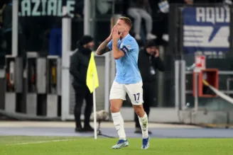 Jogador marcou dois gols em vitória da Lazio sobre o Celtic