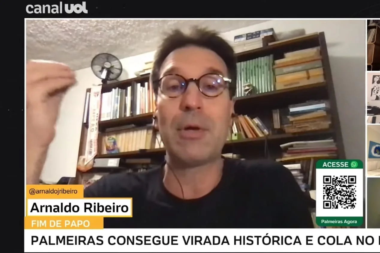 Arnaldo Ribeiro afirma que Endrick “questiona” métodos de Abel Ferreira no Palmeiras; entenda