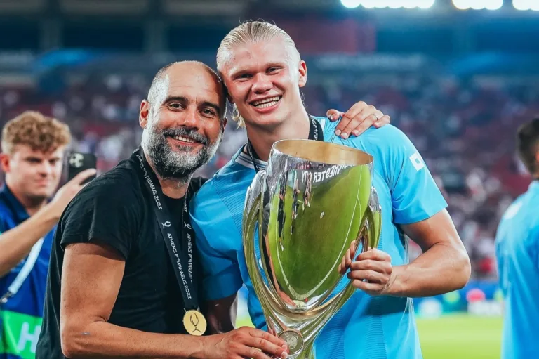 Rafaela Pimenta, empresária de Haaland, fala sobre felicidade do atacante no City