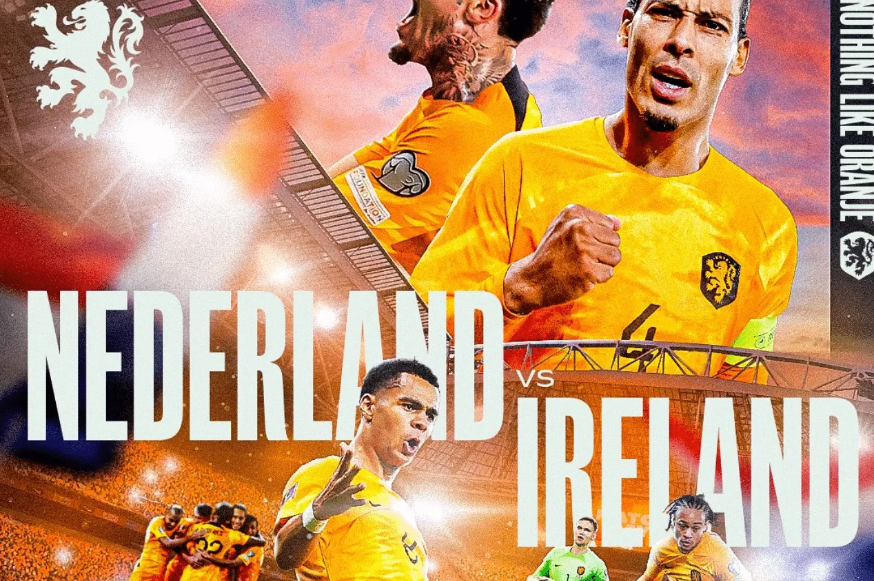 Holanda tem três desfalques hoje contra a Irlanda pelas Eliminatórias; veja