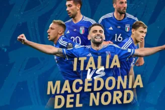 Itália x Macedônia do Norte