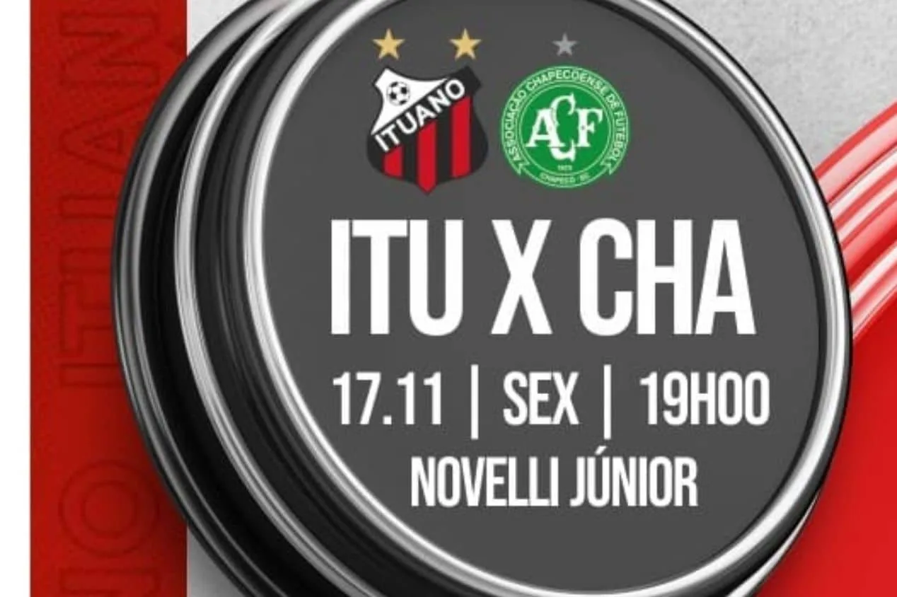 Ituano x Chapecoense: onde assistir ao jogo do Brasileirão Série B