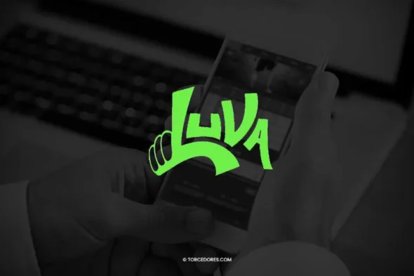 imagem ilsutrativa com destaque para o logotipo da Luvabet