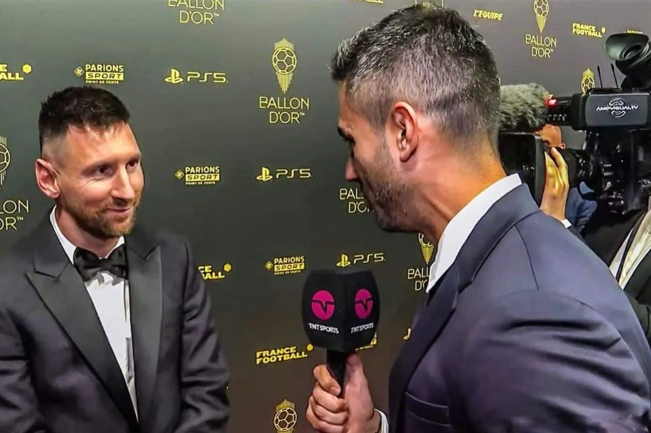 Repórter da TNT, Marcelo Bechler revela que entrevista com Messi demorou quatro anos para acontecer