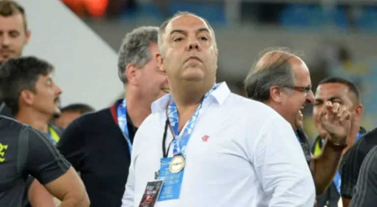 Marcos Braz causa polêmica ao comentar situação de jogador do Flamengo