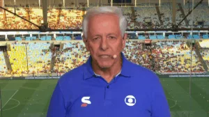 Milton Leite comete gafe em Flamengo x Fluminense e web não perdoa: “Bizarro”
