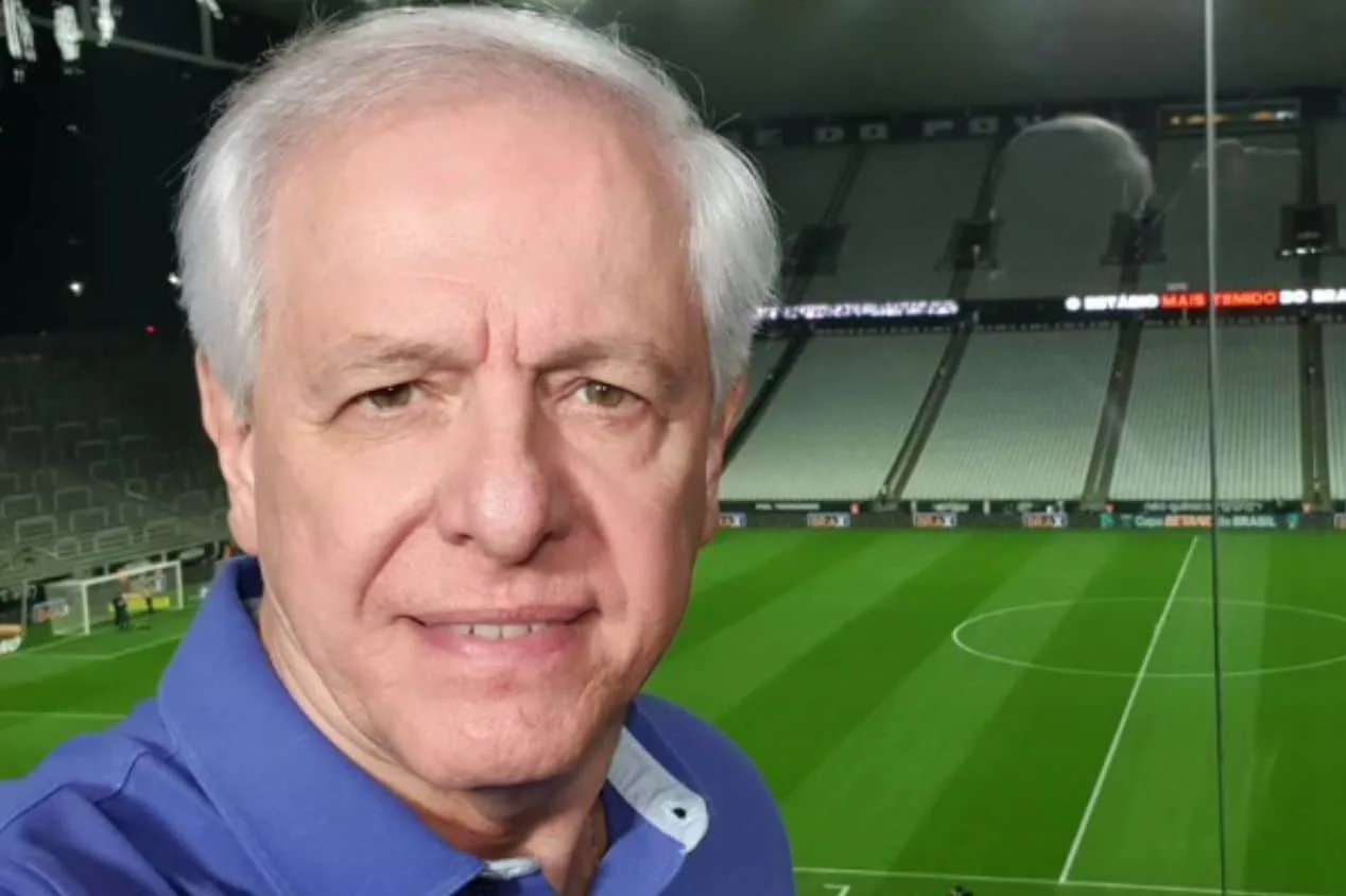 Milton Leite viraliza com resposta sobre “zicar” o Corinthians na Globo