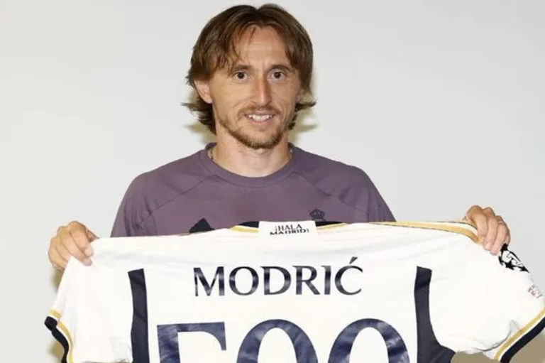 Modric celebra 500 jogos pelo Real Madrid: “É impressionante”