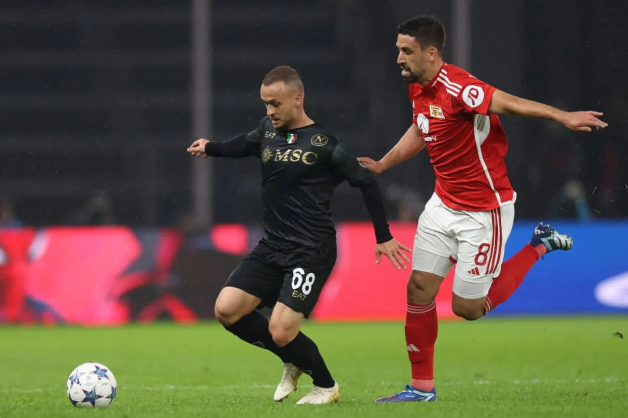 Champions League: Napoli e Union Berlin empatam em grupo do Real Madrid