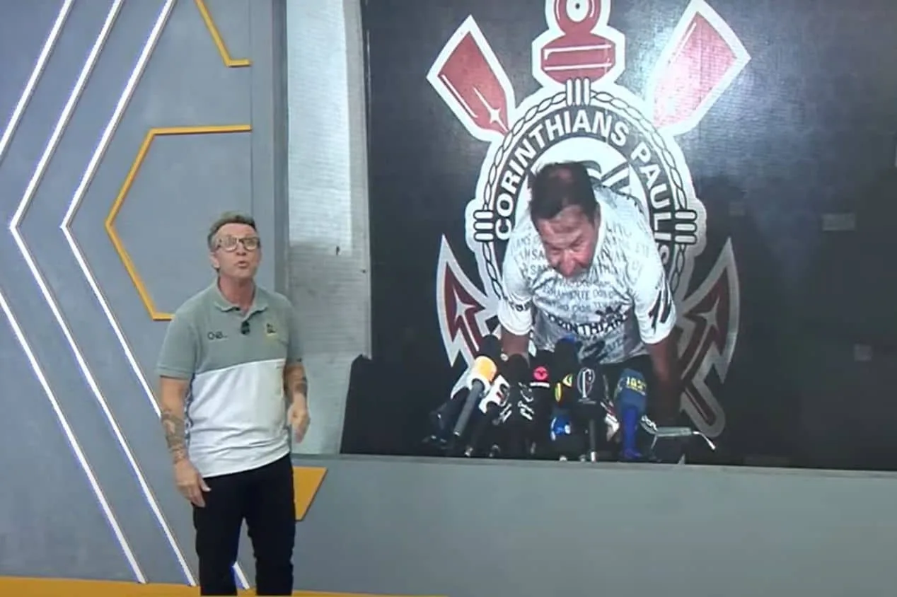 Neto diz que Augusto Melo “tem que falar menos” e revela pergunta sobre possível rebaixamento do Corinthians