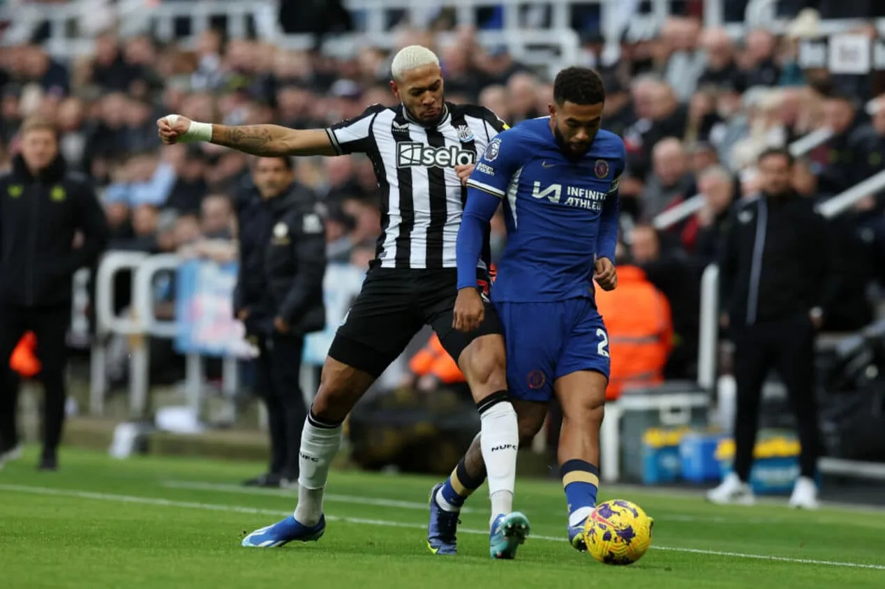 Newcastle goleia Chelsea e se aproxima do G4 da Premier League