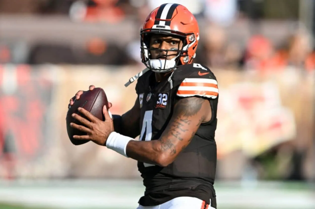 NFL: lesão no ombro tira Deshaun Watson, dos Browns, para o restante da temporada