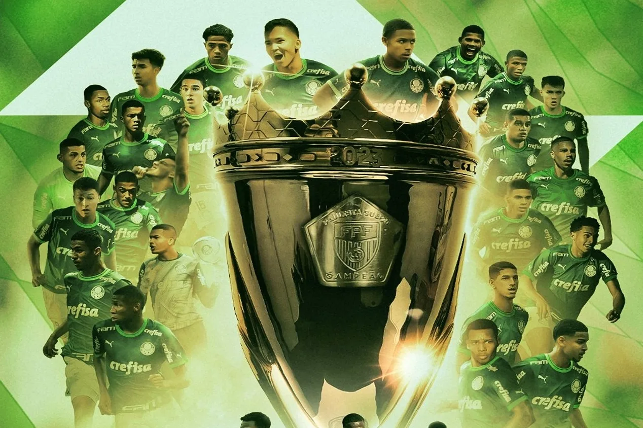 Palmeiras volta a vencer o São Paulo e conquista o Campeonato Paulista Sub-20