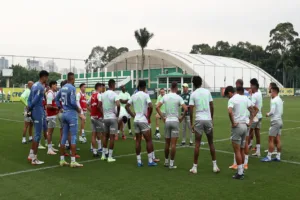 Palmeiras inicia preparação para jogo contra o Fortaleza
