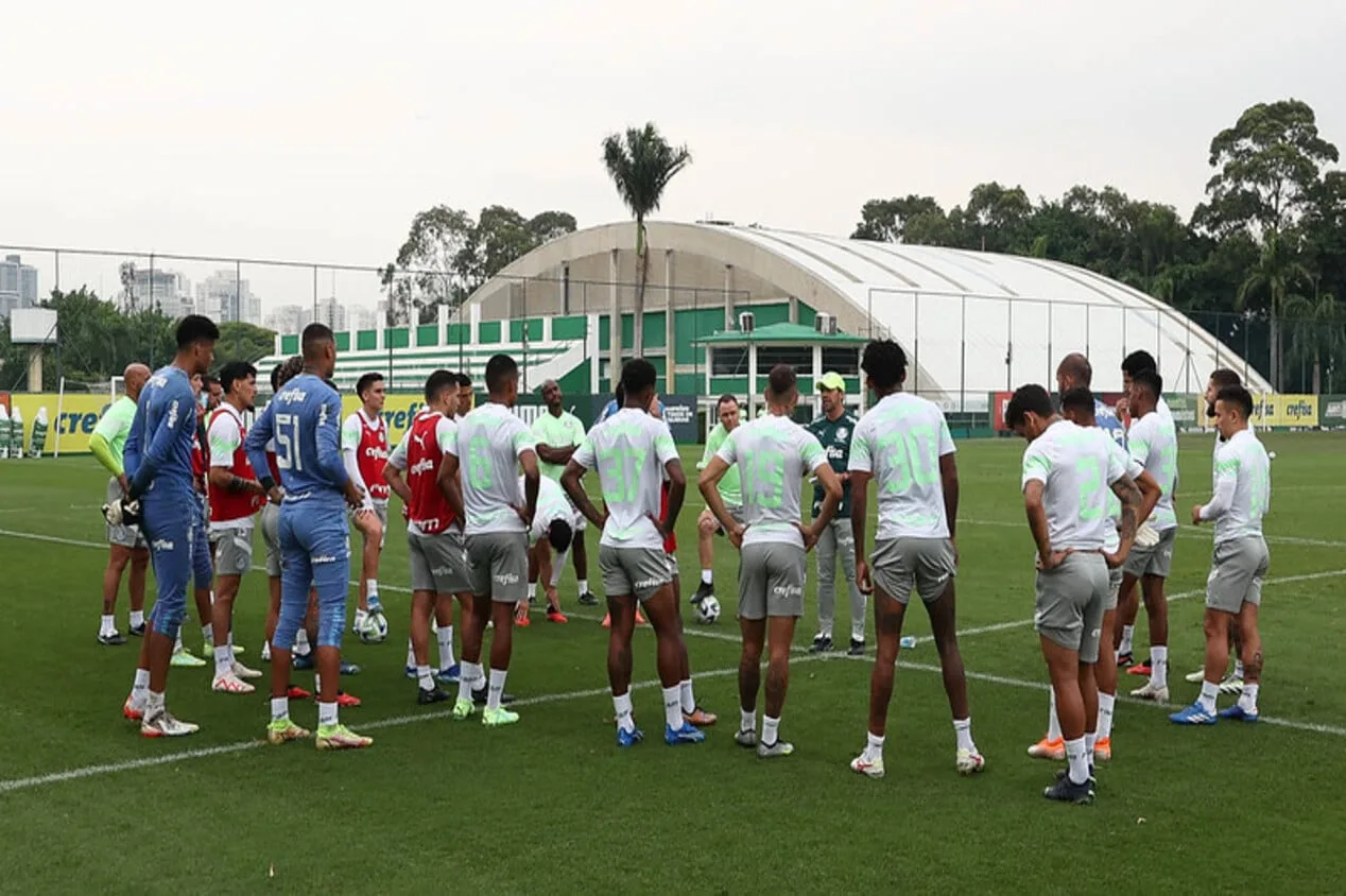 Palmeiras inicia preparação para jogo contra o Fortaleza 
