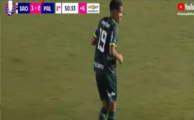 Palmeiras vence São Paulo, com um a menos, no jogo de ida do Paulistão Sub-20