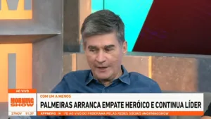 Piperno aponta novo candidato ao título do Brasileirão Série A: “Ponta de esperança”