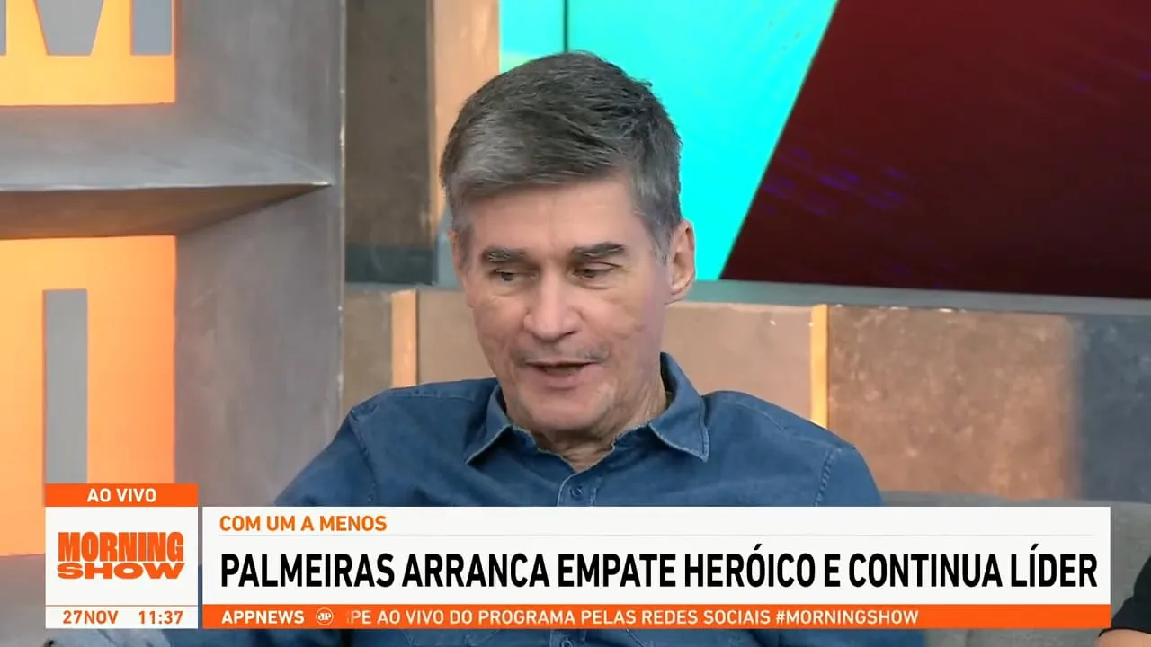 Piperno aponta novo candidato ao título do Brasileirão Série A: “Ponta de esperança”