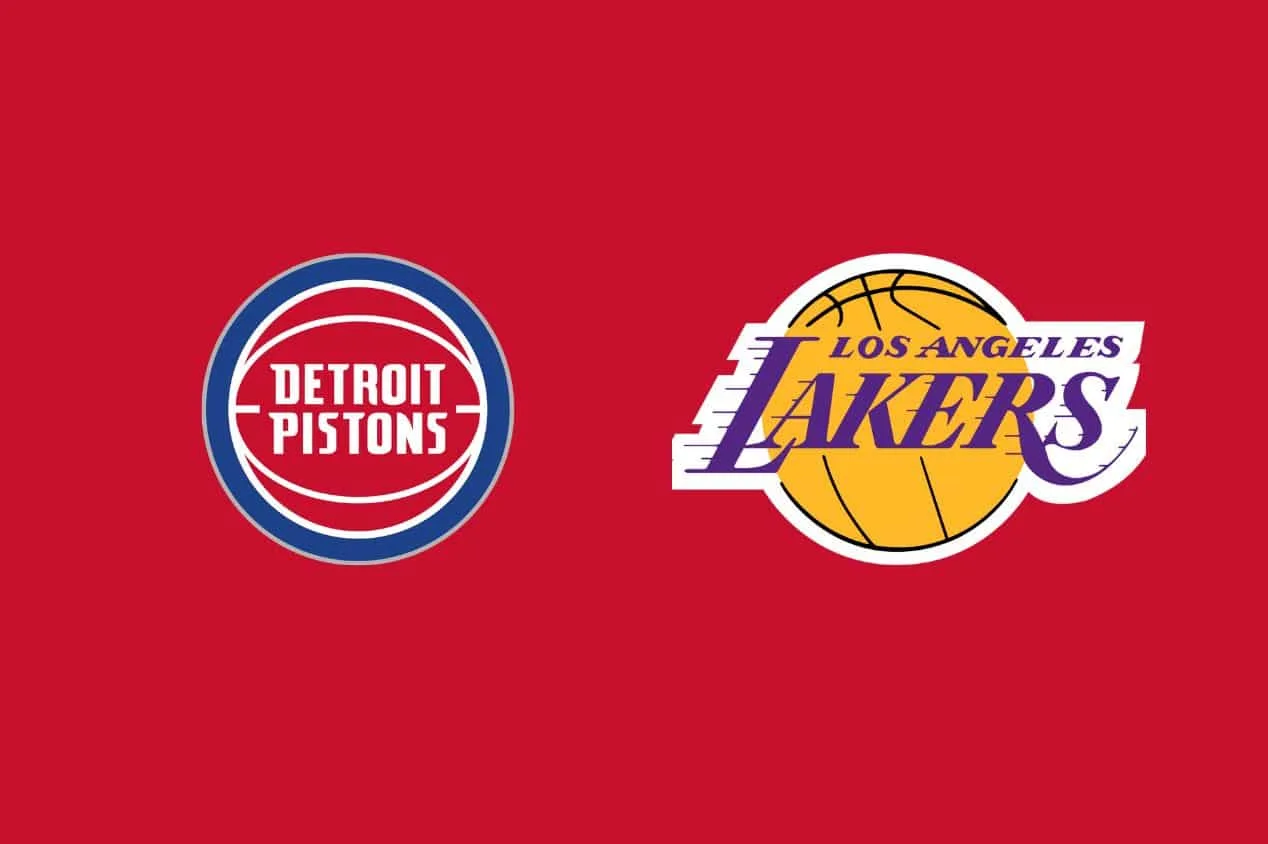 Pistons x Lakers: onde assistir ao jogo da NBA AO VIVO