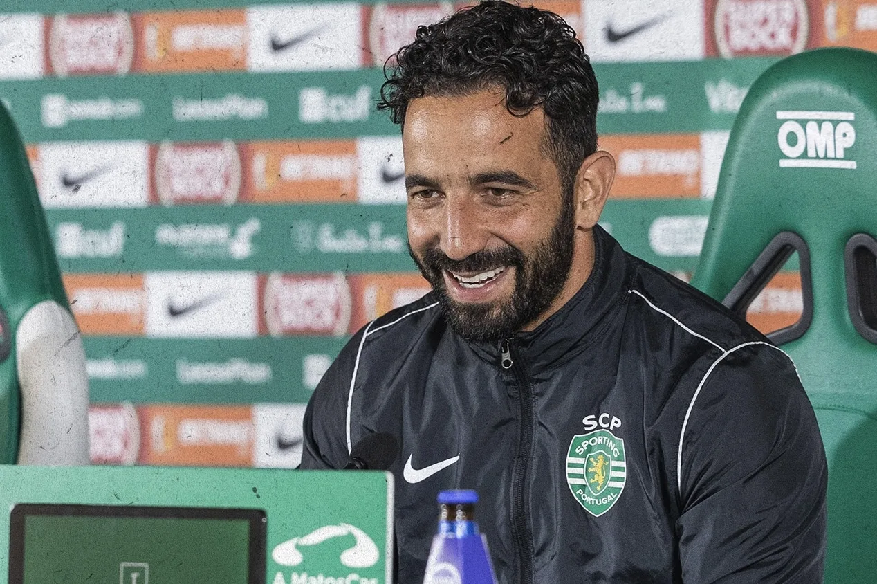 Rúben Amorim, técnico do Sporting, comenta interesse do Manchester United em sua contratação