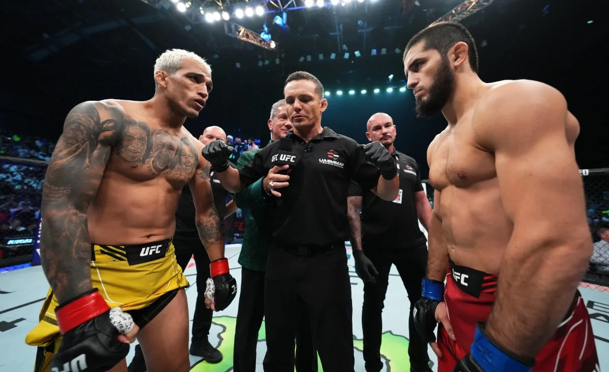 UFC encaminha data e local para nova luta entre Charles do Bronx e Islam Makhachev